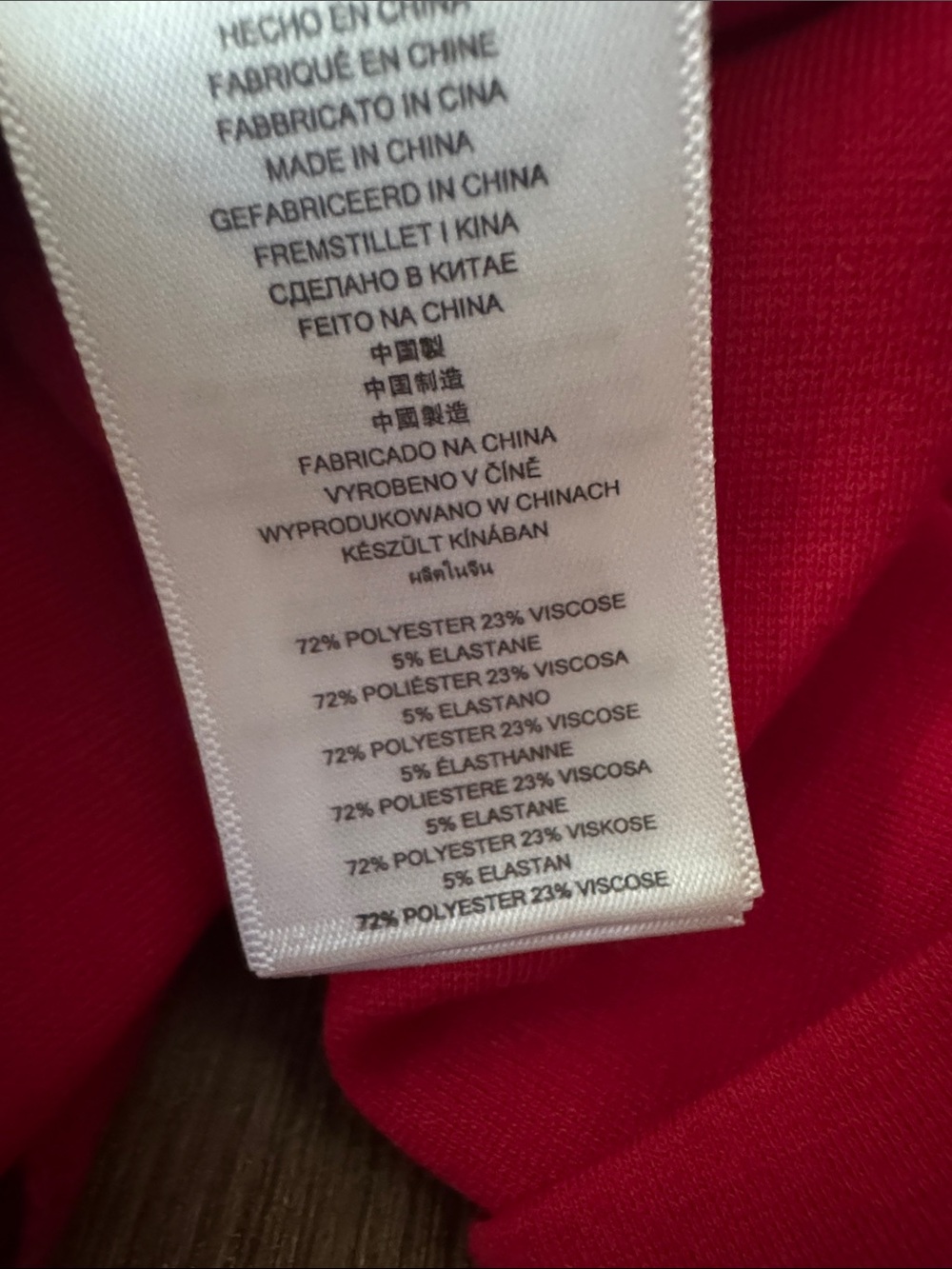 MICHEAL Michael Kors Red Long-Sleeve A-Line Dress with Zip Details - Picture 8 of 8